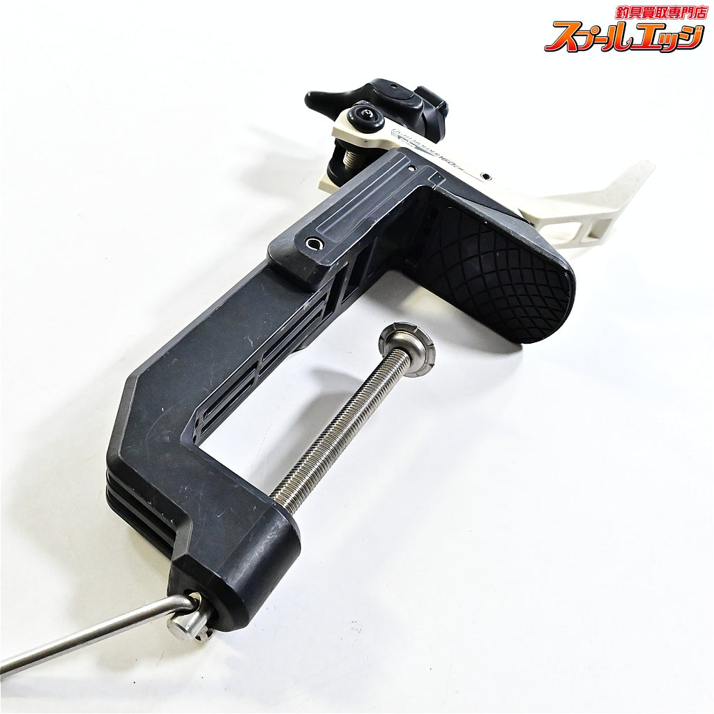 【ダイワ】 ライトホルダー 160CH ホワイト 尻手リング付 ロッドキーパー ロッドクランプ 竿受 DAIWA LIGHT-HOLDER K_060