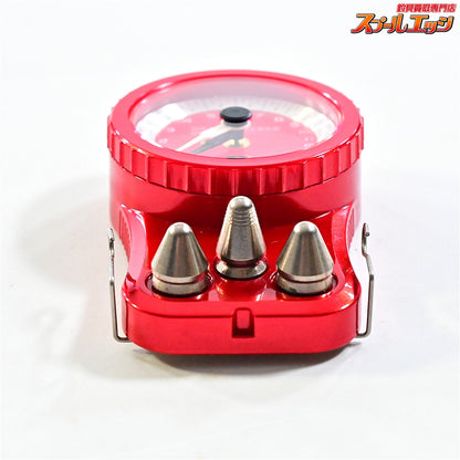 【ボウズ】 ドラグチェッカー DC-1015 15Kgモデル 赤 メタリックレッド 文字盤シルバー BOUZ DRUG CHECKER K_060