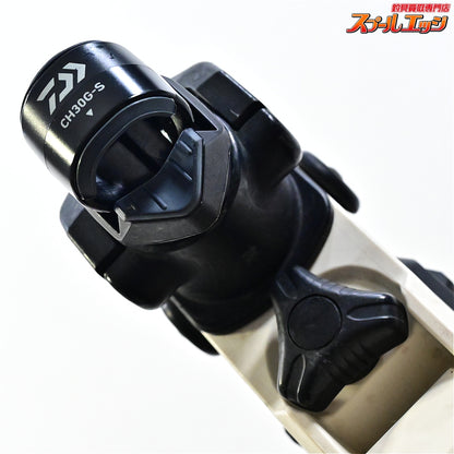 【ダイワ】 ライトホルダー 160CH ホワイト 尻手リング付 ロッドキーパー ロッドクランプ 竿受 DAIWA LIGHT-HOLDER K_060