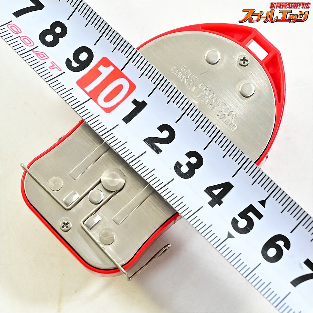 【ボウズ】 ドラグチェッカー DC-1015 15Kgモデル 赤 メタリックレッド 文字盤シルバー BOUZ DRUG CHECKER K_060
