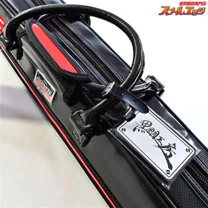 【黒鯛工房】 アスリート ロッドケース 125 BR ブラック/レッド KURODAI KOBO THE ATHLETE K_200