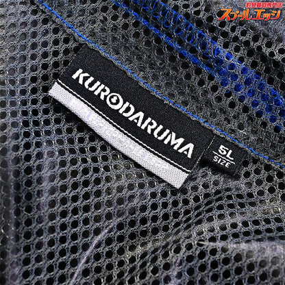 【クリアブルーxクロダルマ】 ロゴストレッチシェルパーカー ネイビー サイズ5L WEBショップ限定品 撥水ストレッチシェルパーカー ClearBlue K_100