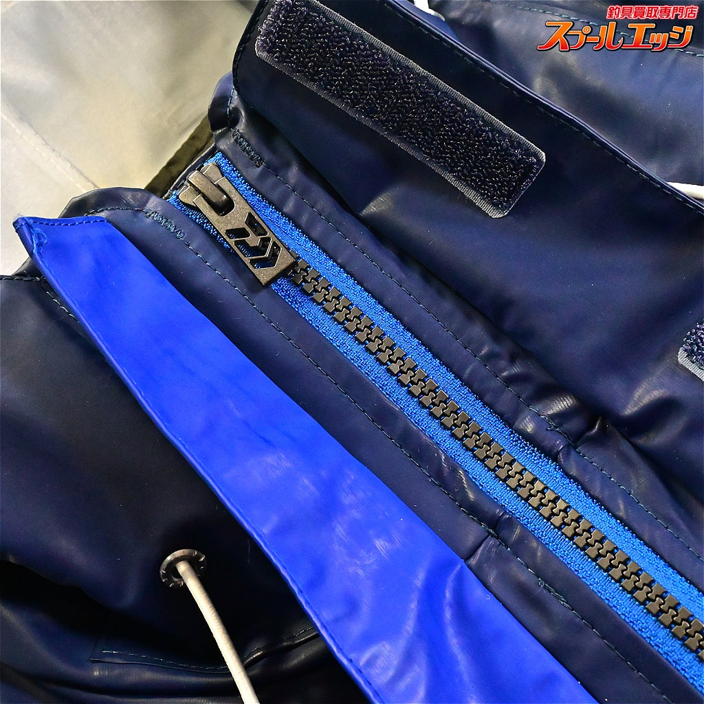 【ダイワ】 PUオーシャンサロペット レインスーツ DR-6007 ダズリンブルー サイズL DAIWA K_060