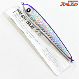 【ローカルスタンダード】 ダイブベイト 190XT パープル LOCAL-STANDARD DIVE BAIT 海水用ルアー K_060
