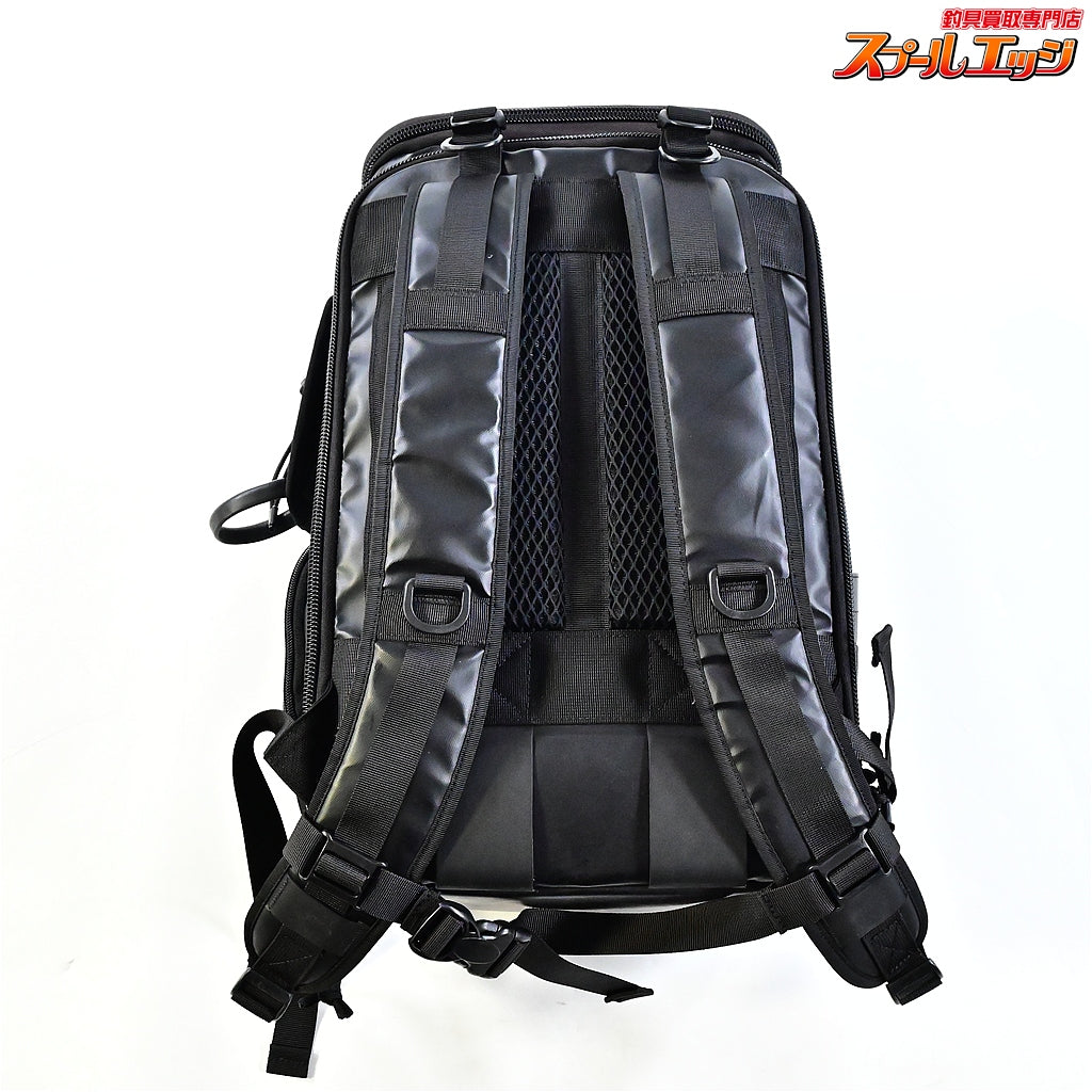 【リーニア】 システムバックパック タイタン MSB-29 25L ブラック チェストポーチ&ロッドホルダー付 LINHA SYSTEM BACKPACK THE TITAN K_100