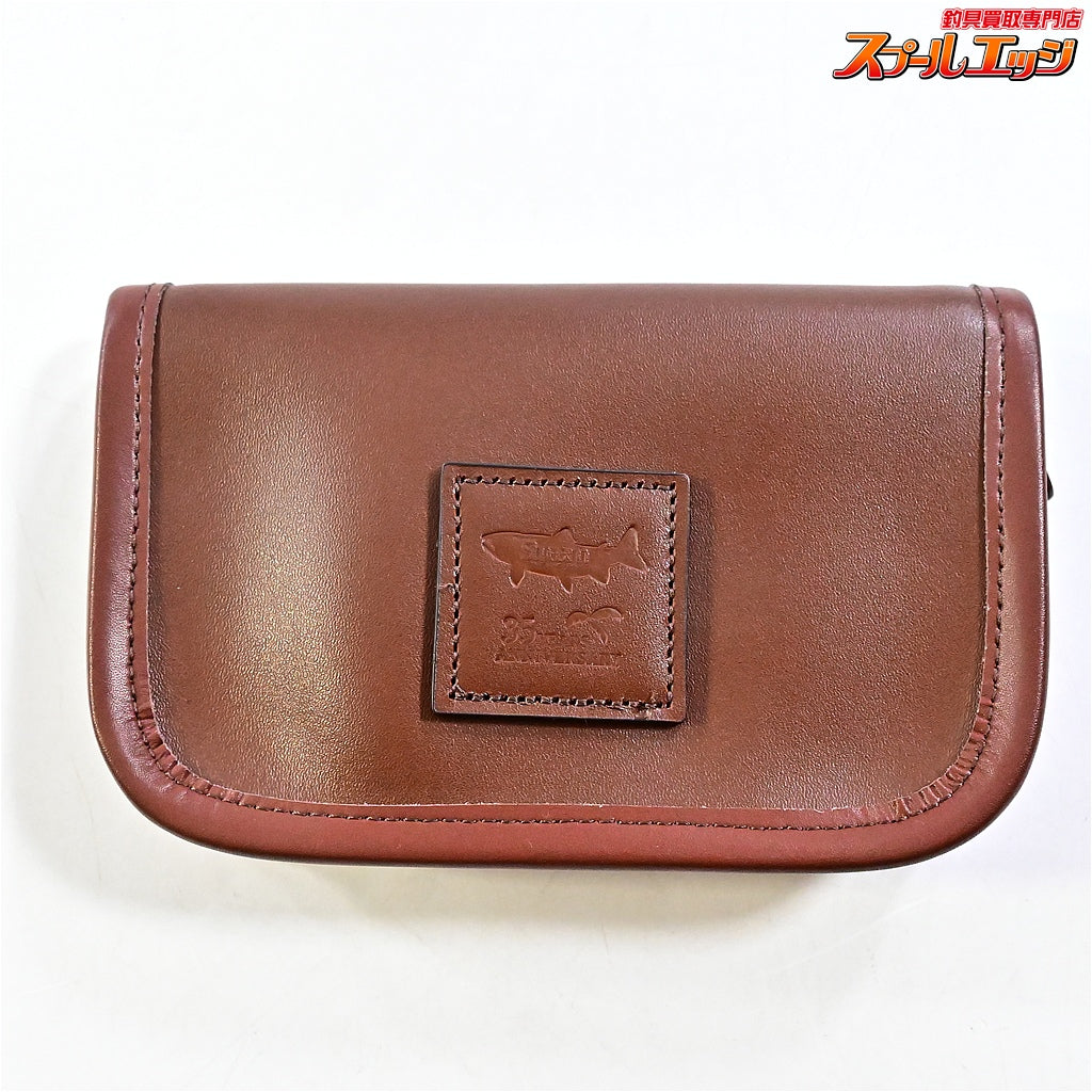 【パームス】 SVレザーウォレットM ブラウン 35BR 35周年限定発売 本革 本ムートン ワレット PALMS K_060