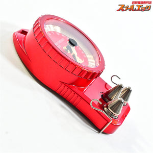 【ボウズ】 ドラグチェッカー DC-1015 15Kgモデル 赤 メタリックレッド 文字盤ゴールド BOUZ DRUG CHECKER K_060