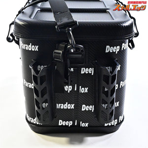 【ロデオクラフトxディープパラドックス】 RCカーボンタックルバッグ HBB-40RC 蓋ブラック Rodio craft Deep Paradox K_147