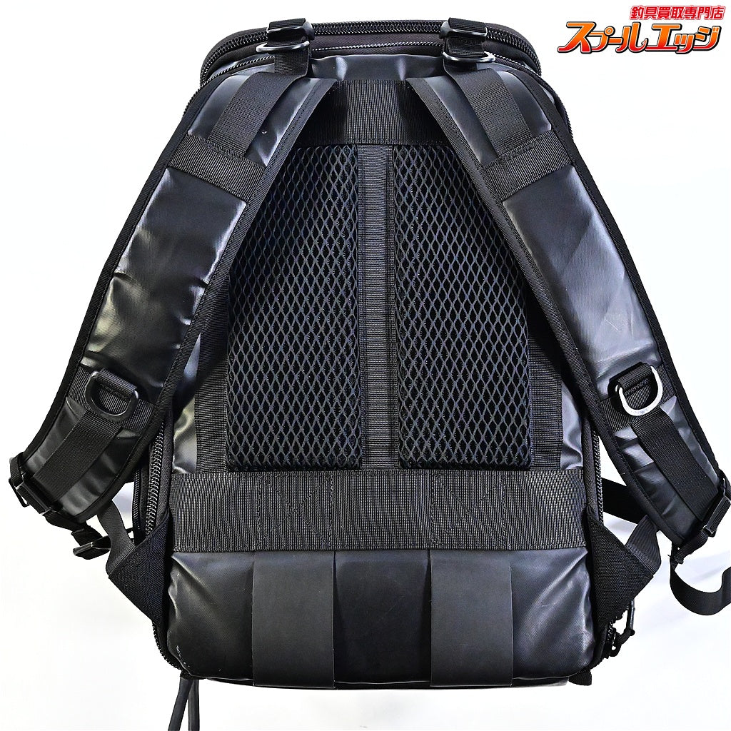 【リーニア】 システムバックパック タイタン MSB-29 25L ブラック チェストポーチ&ロッドホルダー付 LINHA SYSTEM BACKPACK THE TITAN K_100