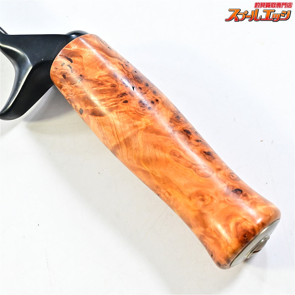 【ブライトリバー】 チャッカーグリップ ウッド ストレートシングルハンドル BRIGHT-LIVER CHUCKER バス ベイトロッド トップ K_060
