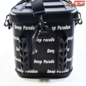 【ロデオクラフトxディープパラドックス】 RCカーボンタックルバッグ HBB-40RC 蓋ブラック Rodio craft Deep Paradox K_147