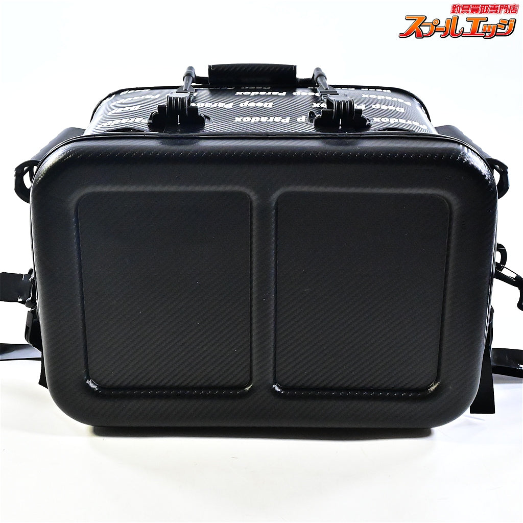 【ロデオクラフトxディープパラドックス】 RCカーボンタックルバッグ HBB-40RC 蓋ブラック Rodio craft Deep Paradox K_147