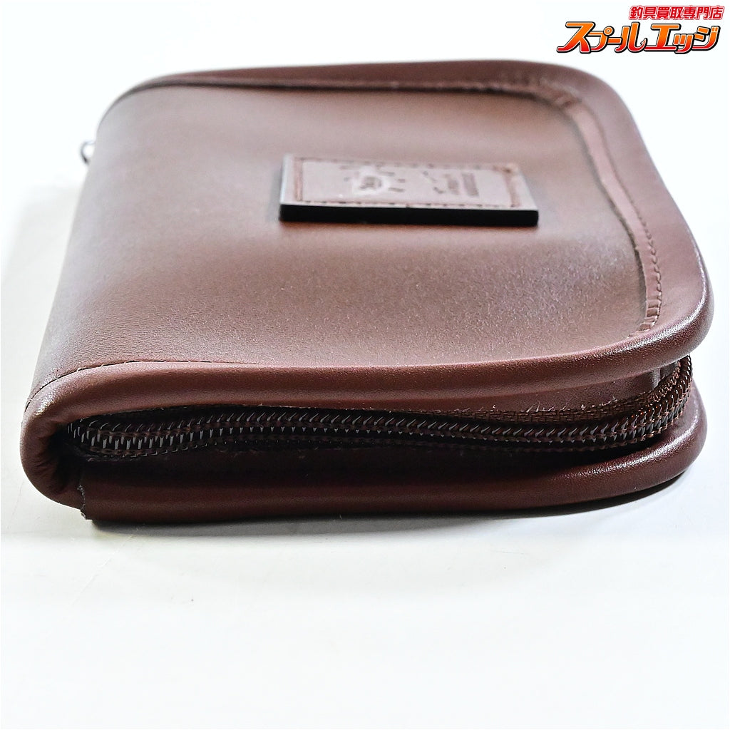 【パームス】 SVレザーウォレットM ブラウン 35BR 35周年限定発売 本革 本ムートン ワレット PALMS K_060