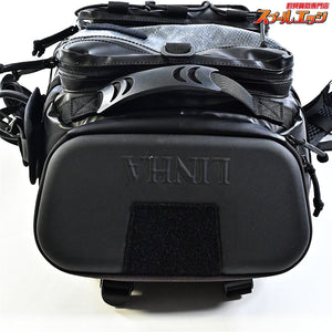 【リーニア】 システムバックパック タイタン MSB-29 25L ブラック チェストポーチ&ロッドホルダー付 LINHA SYSTEM BACKPACK THE TITAN K_100