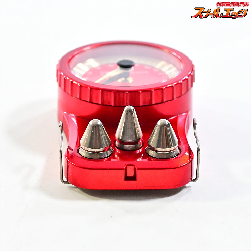 【ボウズ】 ドラグチェッカー DC-1015 15Kgモデル 赤 メタリックレッド 文字盤ゴールド BOUZ DRUG CHECKER K_060