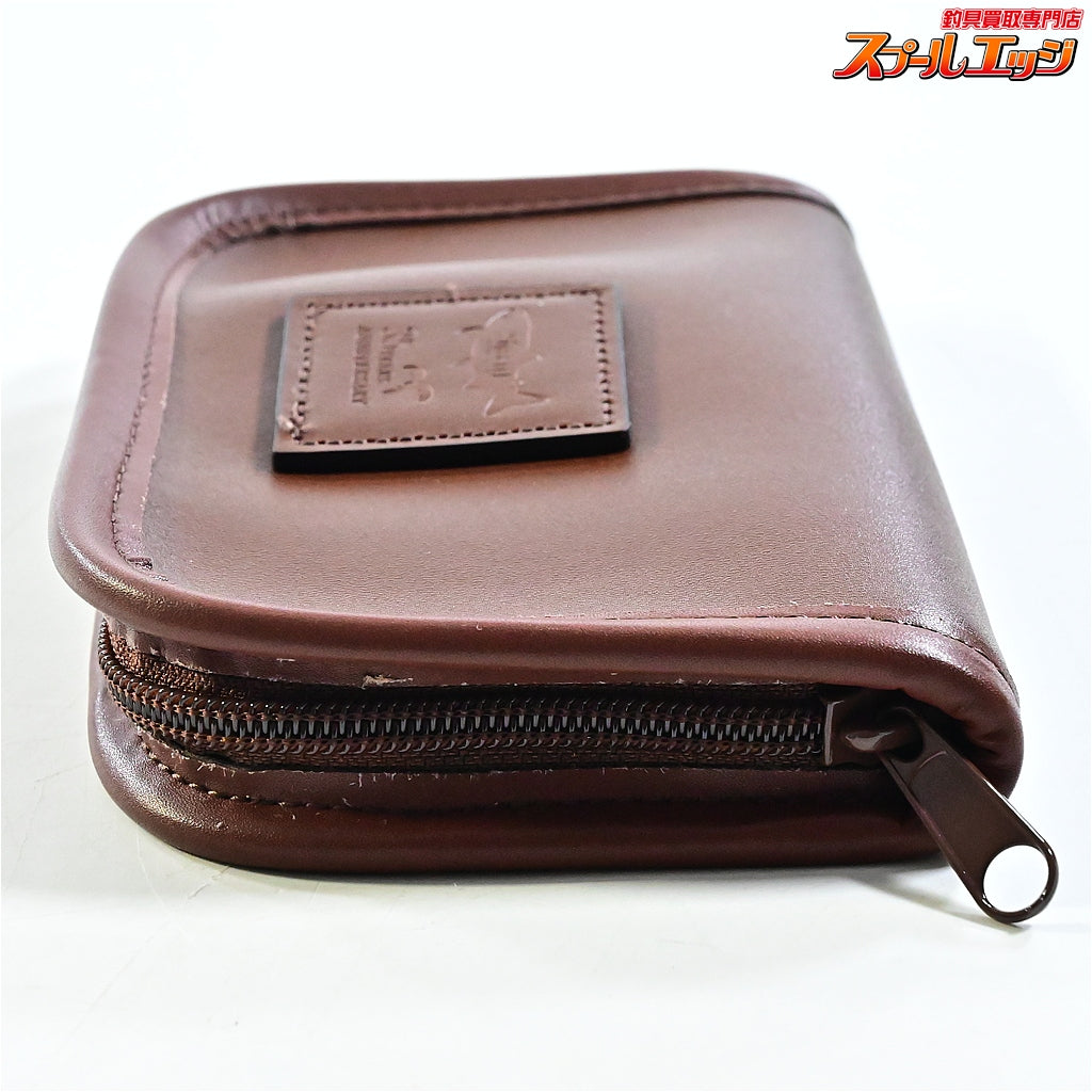 【パームス】 SVレザーウォレットM ブラウン 35BR 35周年限定発売 本革 本ムートン ワレット PALMS K_060