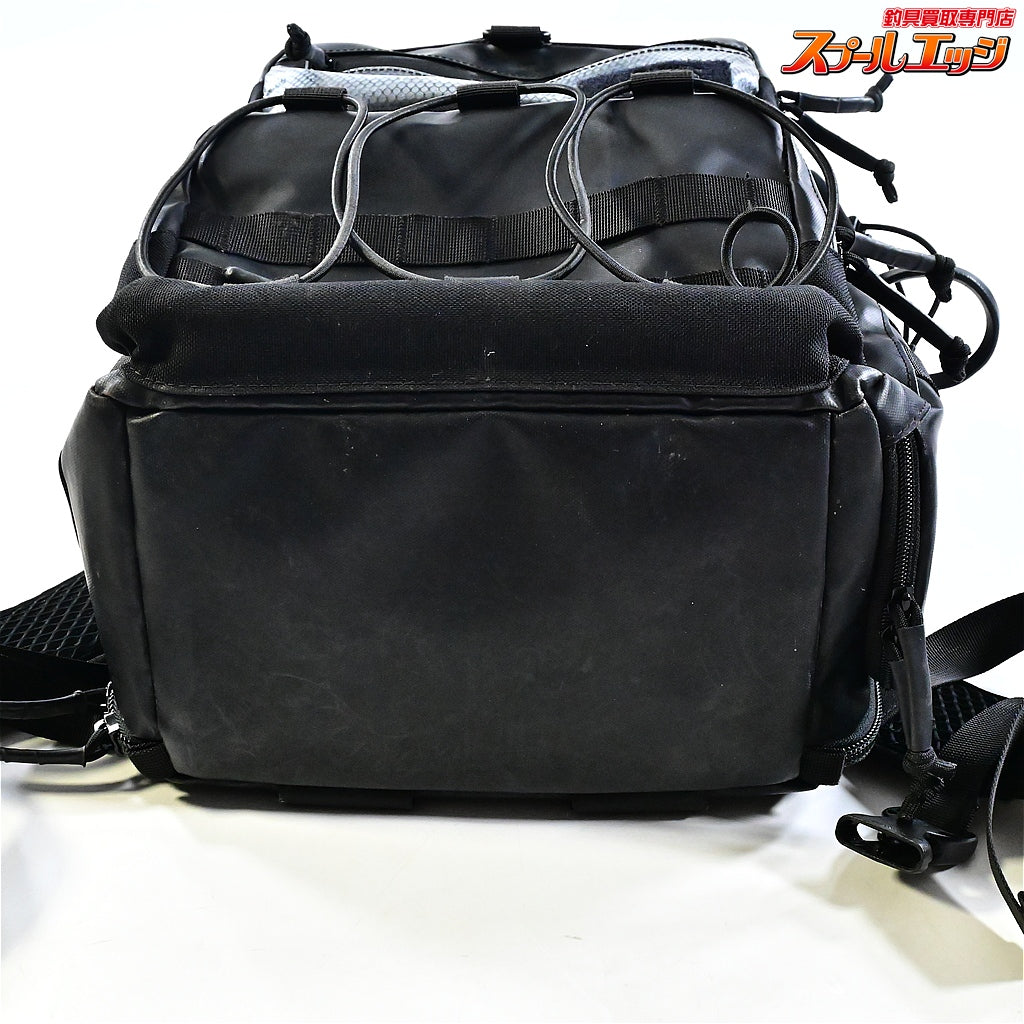 【リーニア】 システムバックパック タイタン MSB-29 25L ブラック チェストポーチ&ロッドホルダー付 LINHA SYSTEM BACKPACK THE TITAN K_100