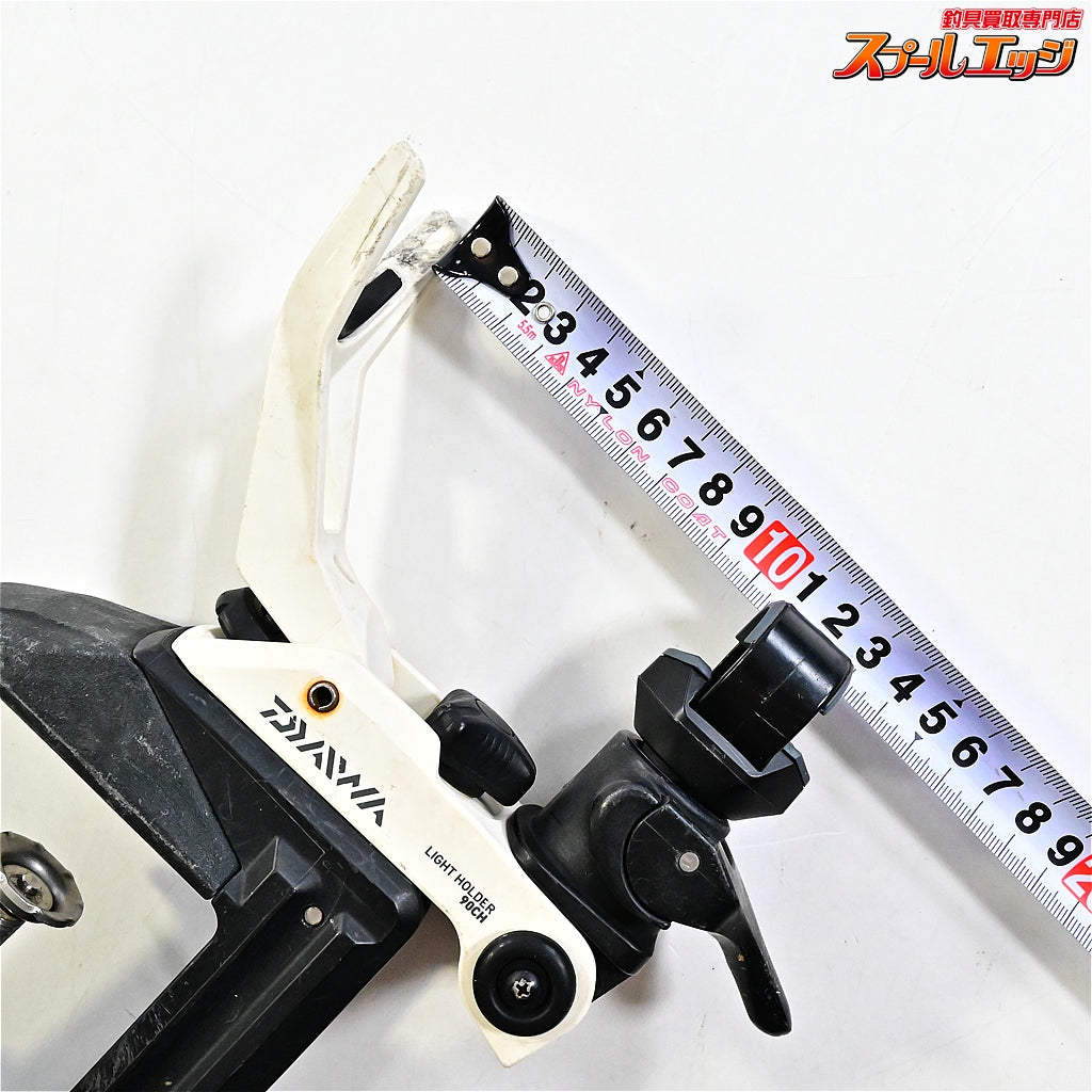 【ダイワ】 ライトホルダー 90CH ホワイト ロッドキーパー ロッドクランプ 竿受 DAIWA LIGHT-HOLDER K_060