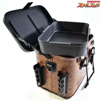 【ロデオクラフト】 RCカーボンタックルバッグ EHBR-40RC ブラウン/イエローロゴ 2025年モデル Rodeo-Craft K_160