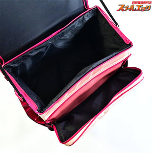 【がまかつ】 がまへら ライトバッグ3 III GB-302 PVC素材 サクラ GAMAKATSU LIGHT-BAG へらバッグ K_165