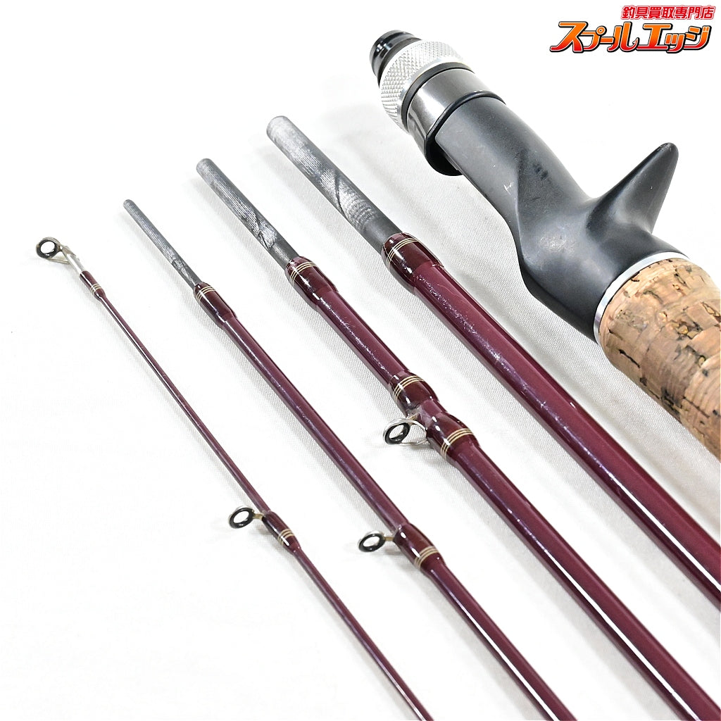 【アブガルシア】 ズームサファリ ZMSC-665M ベイト ローズバイオレット パックロッド Abu Garcia ZoomSafari ブラックバス シーバス チヌ K_086