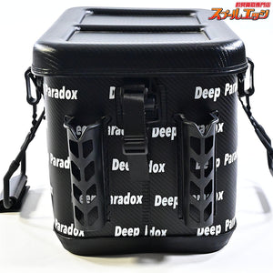 【ロデオクラフトxディープパラドックス】 RCカーボンタックルバッグ HBB-40RC 蓋ブラック Rodio craft Deep Paradox K_147