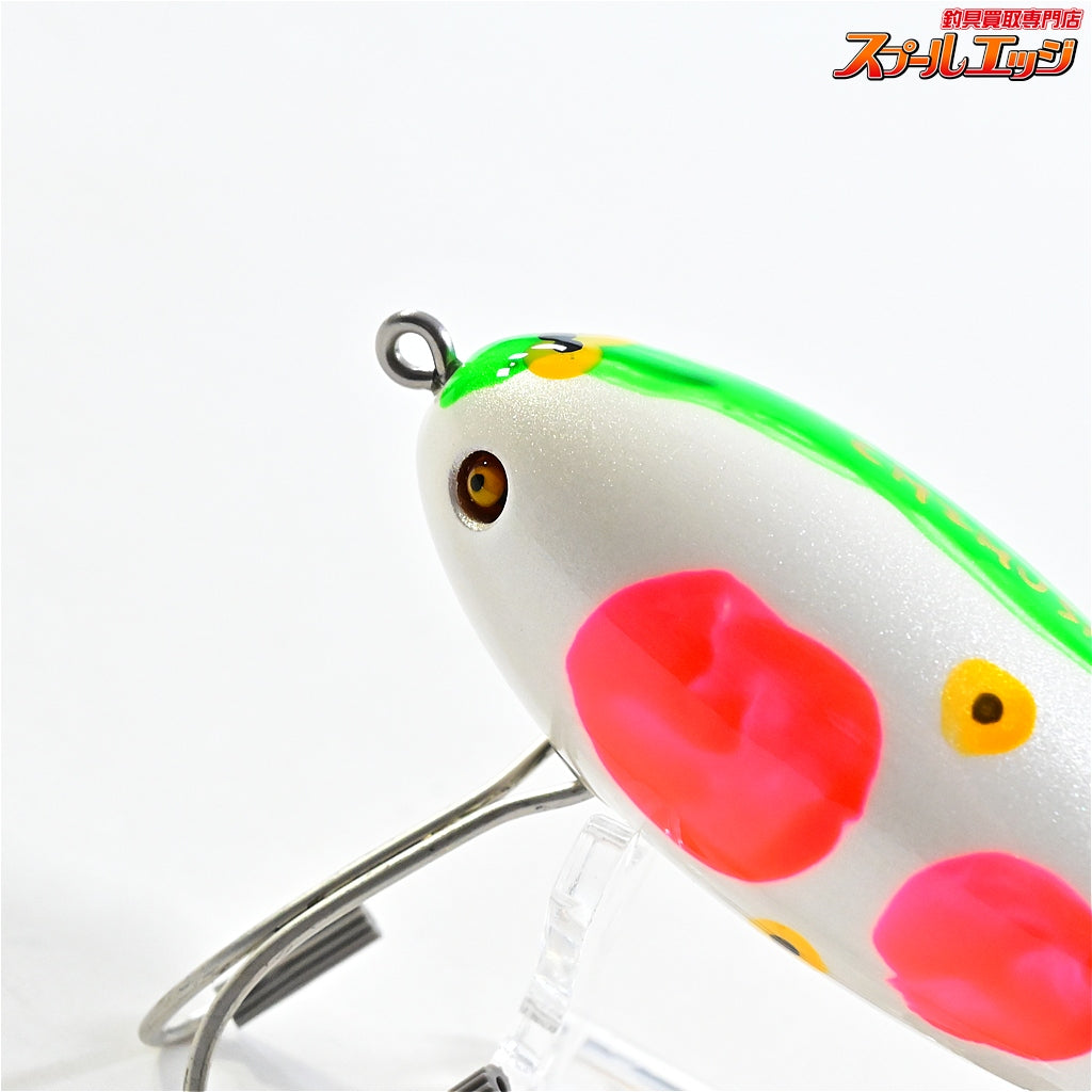 【痴虫】 沼海馬 RSSカスタム パレットパロットP パールベース 手書き ちむし CHIMUSHI KAIBA 淡水用ルアー K_060