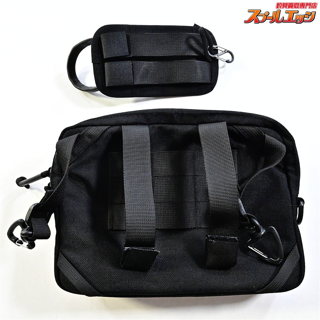 【リーニア】 システムバックパック タイタン MSB-29 25L ブラック チェストポーチ&ロッドホルダー付 LINHA SYSTEM BACKPACK THE TITAN K_100