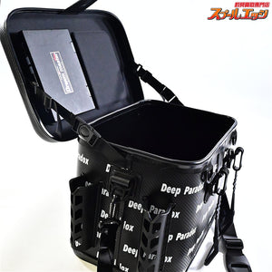 【ロデオクラフトxディープパラドックス】 RCカーボンタックルバッグ HBB-40RC 蓋ブラック Rodio craft Deep Paradox K_147