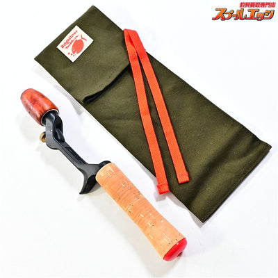 【ブライトリバー】 チャッカーグリップ ウッド/コルク ストレートシングルハンドル BRIGHT-LIVER CHUCKER バス ベイトロッド トップ K_060