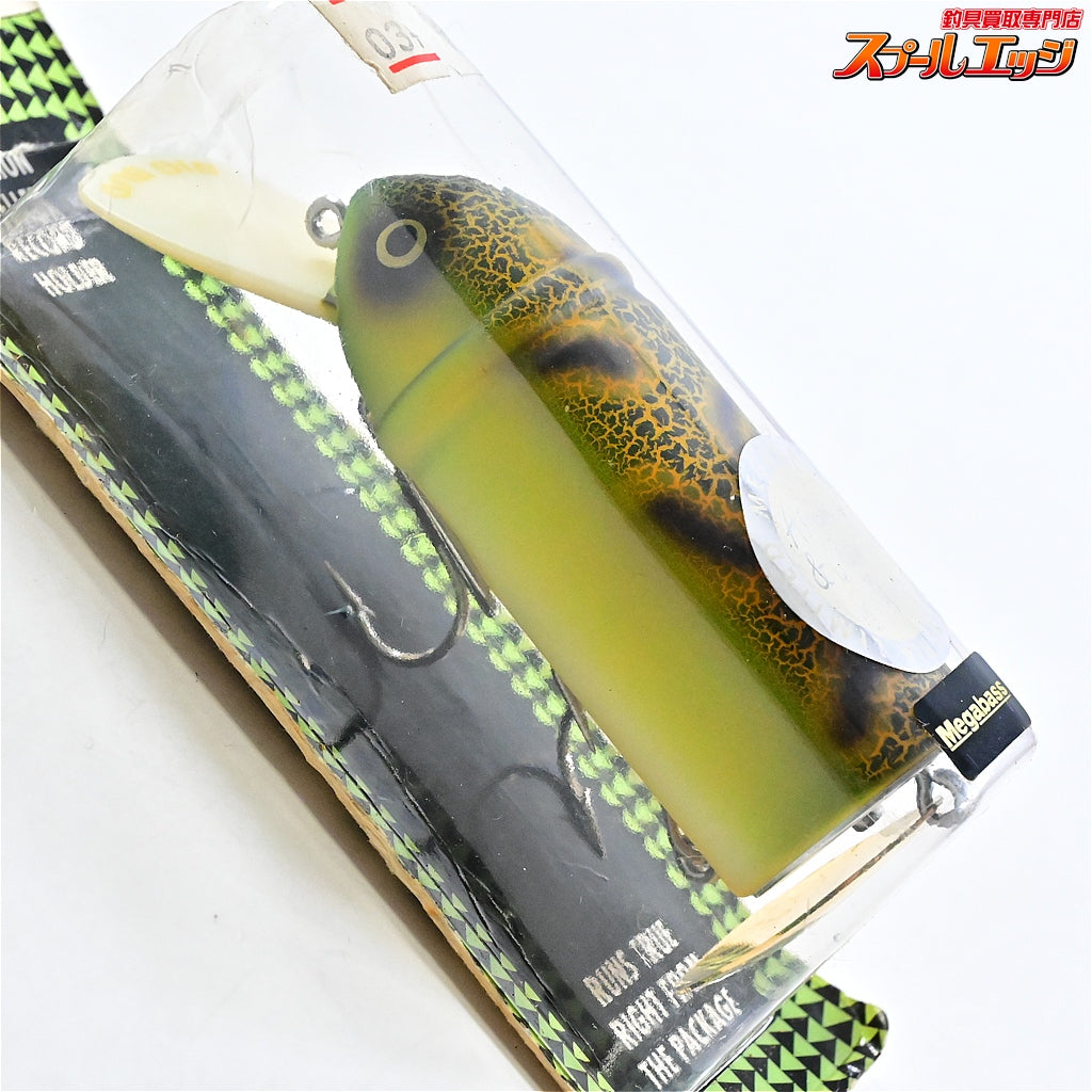 【へドンxメガバス】 ビッグバド 限定 リミテッドカラー CMF HEDDONxMegabass BIG BUD 淡水用ルアー 希少 激レア K_060