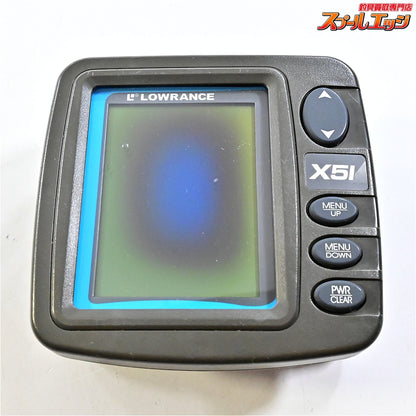 【ローランス】X51 振動子&説明書＆日本語簡単マニュアル付 LOWRANCE 魚群探知機 K_100