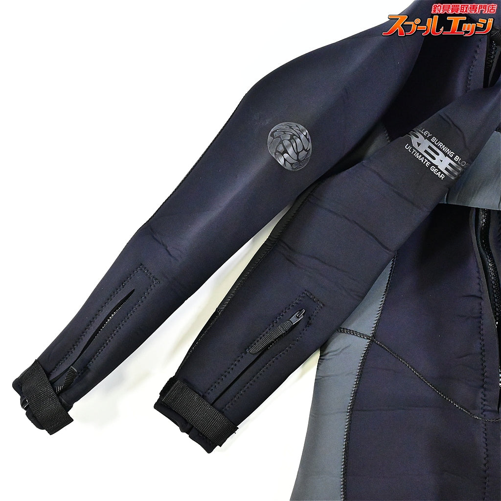 【リバレイ】 RBB フロントオープン式ウェットスーツ サイズL クロロプレン3mm 品番7772 オンラインストア限定販売 RIVALLEY K_100