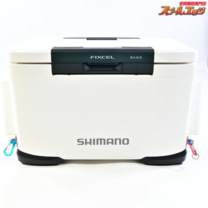 【シマノ】 22フィクセル ベイシス 300 NF-330V 発泡ウレタン ホワイト クーラーボックス SHIMANO FIXEL BASIS K_170