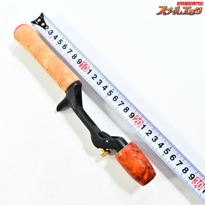 【ブライトリバー】 チャッカーグリップ ウッド/コルク ストレートシングルハンドル BRIGHT-LIVER CHUCKER バス ベイトロッド トップ K_060