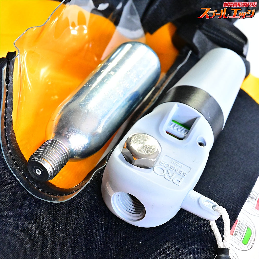 【アルファタックル】 ライフジャケット ショルダータイプ02 ブラック TK-2620RS 桜マーク有り 2022年12月製造分 alpha tackle K_100
