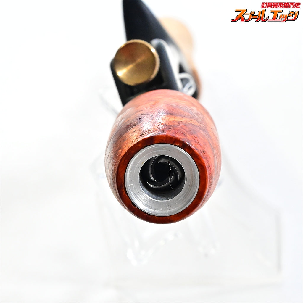 【ブライトリバー】 チャッカーグリップ ウッド/コルク ストレートシングルハンドル BRIGHT-LIVER CHUCKER バス ベイトロッド トップ K_060