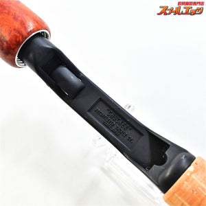 【ブライトリバー】 チャッカーグリップ ウッド/コルク ストレートシングルハンドル BRIGHT-LIVER CHUCKER バス ベイトロッド トップ K_060