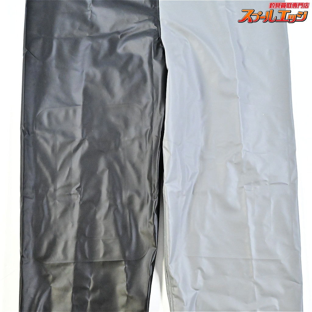 【アーバンリサーチxフィッシャーマン】 サロペットパンツ サイズ3L ブラック&グレー URBAN RESEARCHxFISHERMAN K_100