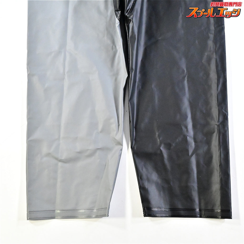 【アーバンリサーチxフィッシャーマン】 サロペットパンツ サイズ3L ブラック&グレー URBAN RESEARCHxFISHERMAN K_100