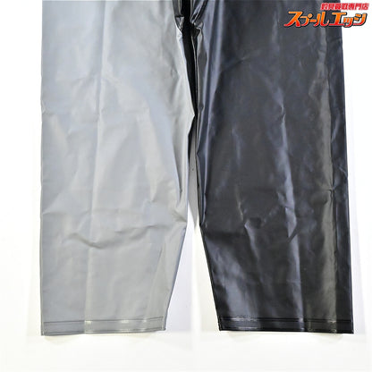 【アーバンリサーチxフィッシャーマン】 サロペットパンツ サイズ3L ブラック&グレー URBAN RESEARCHxFISHERMAN K_100