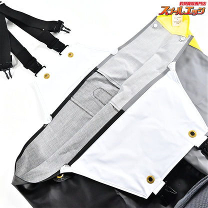 【アーバンリサーチxフィッシャーマン】 サロペットパンツ サイズ3L ブラック&グレー URBAN RESEARCHxFISHERMAN K_100