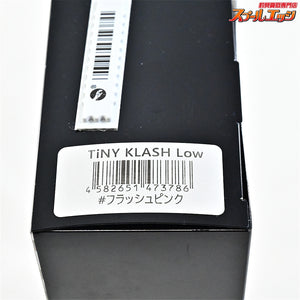 【DRTxフィッシュタックルショップ】 タイニークラッシュ Low フラッシュピンク 限定カラー DRTxFish!tackleshop TiNY KLASH FLASH PINK 淡水用ルアー バス シーバス K_060