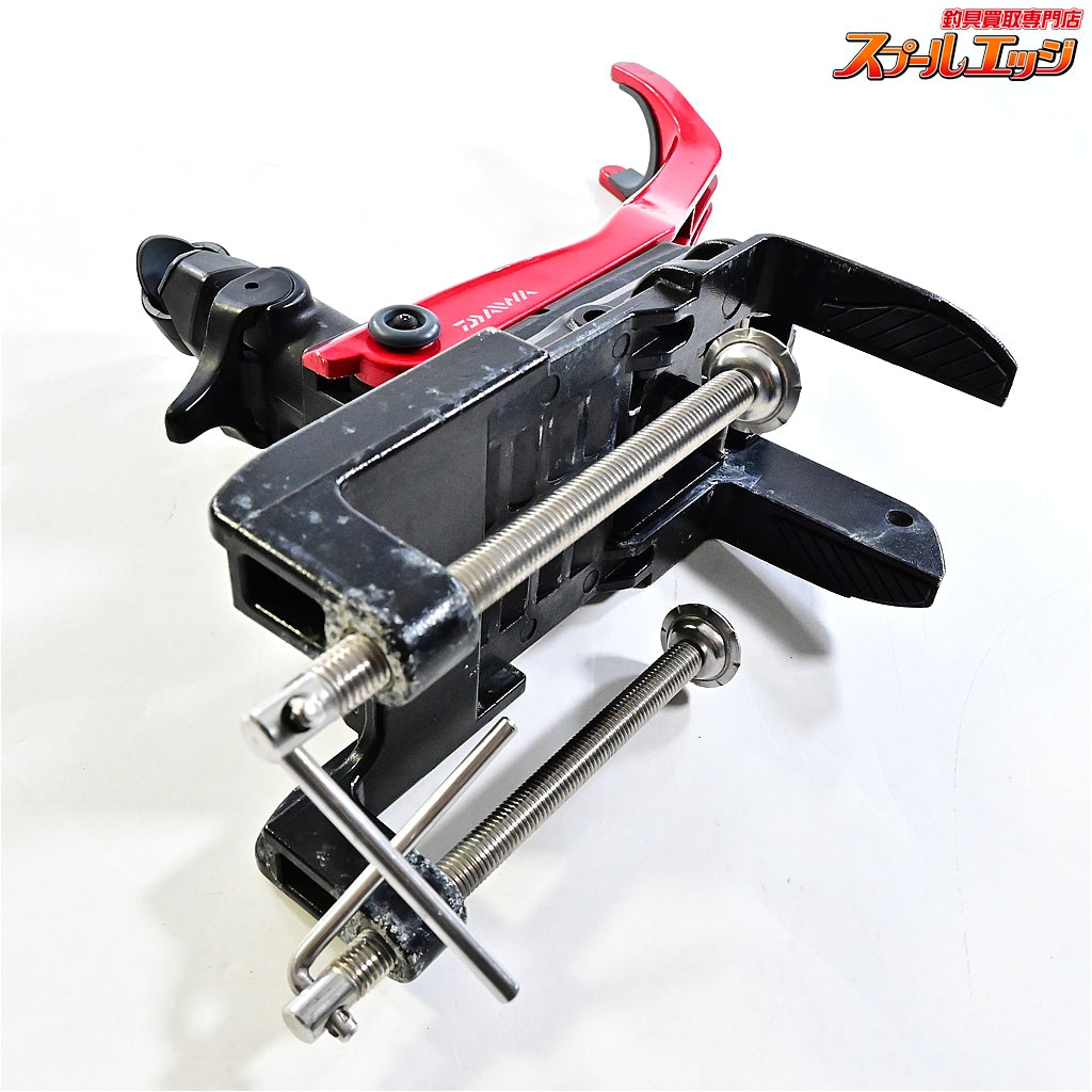 【ダイワ】 パワーホルダー 160CH-E レッド クランプヘッド3個付 DAIWA POWER HOLDER K_100