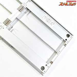 【メーカー不明】 アルミヘラ台 ミニサイズ ミニ釣台 MINI-TSURIDAI K_124