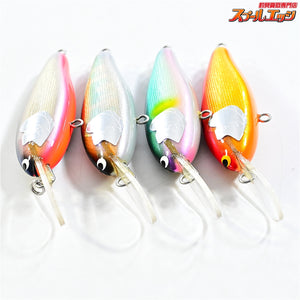 【ウッドリームxエムアイレ】 アルボル 60 シャッド 60mm フックなし 4個セット WoodreamxMAIRE Arbor 淡水用ルアー K_060
