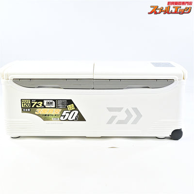 【ダイワ】 トランク大将3 III TSS-5000X 50L パール 3面真空パネル DAIWA TRUNK-TAISHO クーラーボックス K_220