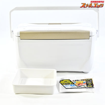 【シマノ】 スペーザ プレミアム 25L ZC-025M アイスホワイト クーラーボックス 6面真空パネル SHIMANO SPA-ZA PREMIUM K_176