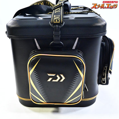 【ダイワ】 トーナメント クールバッグ 38D ゴールドブラック 約35x52x34cm DAIWA TOURNAMENT COOL-BAG K_160