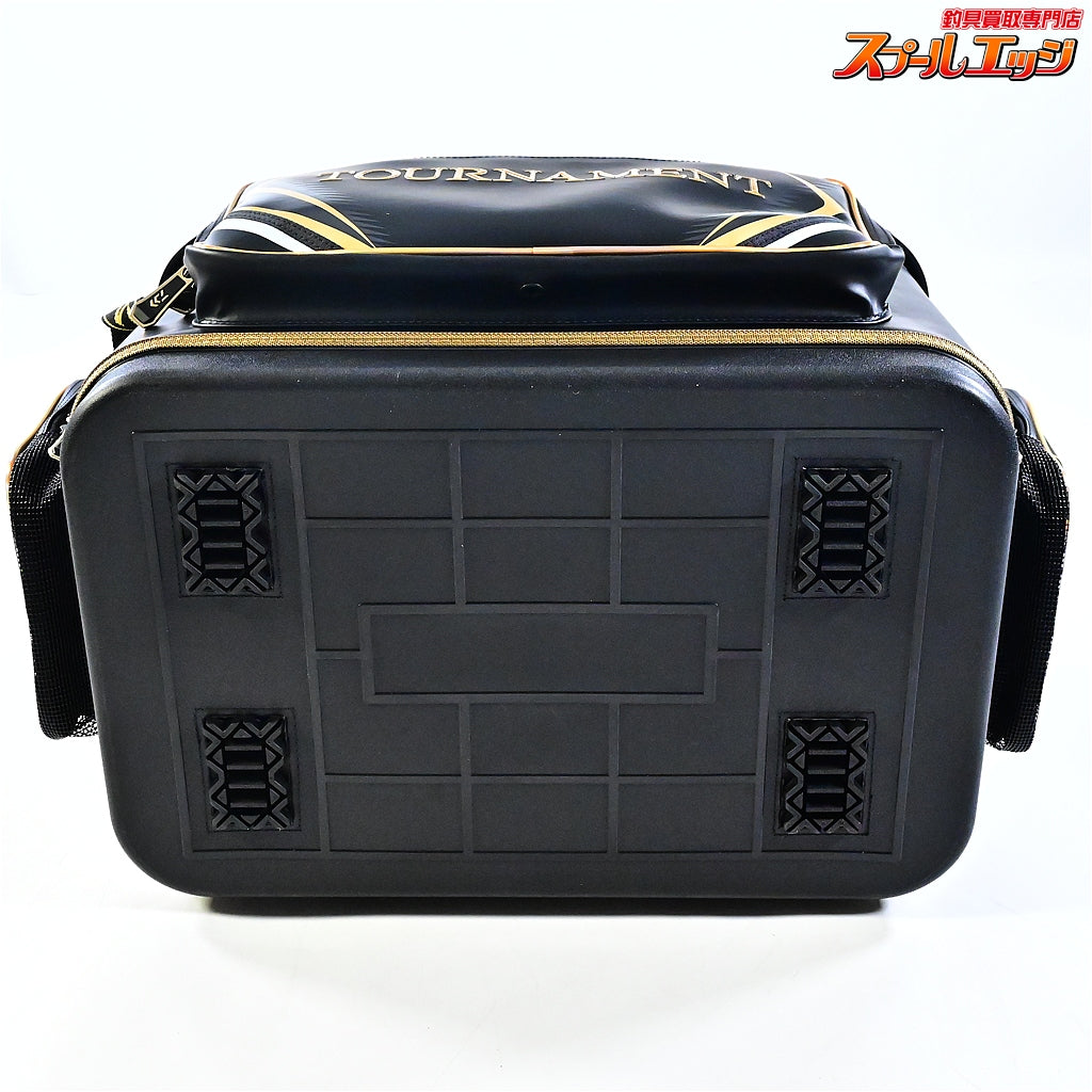 【ダイワ】 トーナメント クールバッグ 38D ゴールドブラック 約35x52x34cm DAIWA TOURNAMENT COOL-BAG K_160